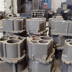 沧州益恒机械厂家供应 树脂砂铸造工艺 压缩机QT500铸件 球墨铸铁材质