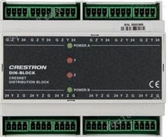 Crestron 快思聪 DIN-BLOCK 12口配线架 总线扩展模块