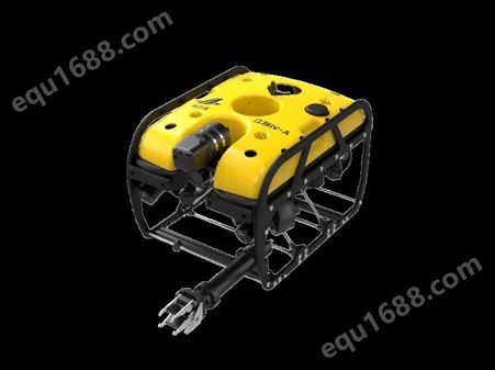 江 豚Ⅳ-A水下机器人，自主研发推进器运动表现优异，性能稳定