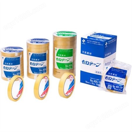日本NICHIBAN米其邦玻璃纸胶带NO.405-12轻型工业胶带