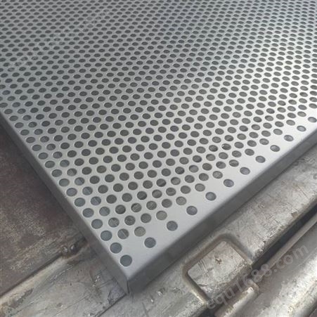 厂房钢结构穿孔板 铁板冲孔板 金属微孔板