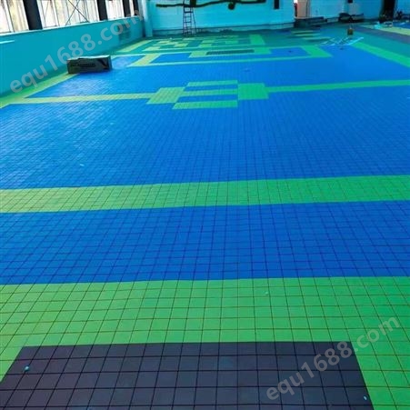 硅PU球场塑胶地板30x30cm隔水防潮阻燃地板块状可寄样