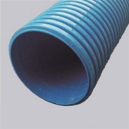 高抗冲PVC-M增强双壁波纹管 PVC-M双壁波纹管供应商 广州统塑管业