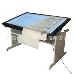 厂家销售 标准A0拷贝桌HP1290R 钢化玻璃、配置磁性压纸吸块 批发