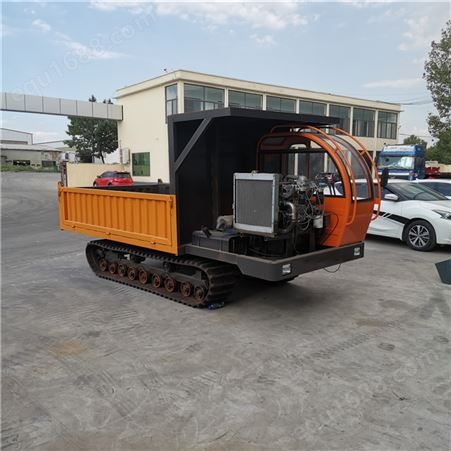 YY-LDC-TF606 6吨工程施工履带运输车 农用液压自卸搬运车 拉页岩