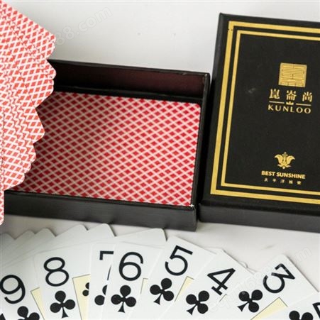 广州工厂 卡牌定制高档烫金外贸扑克 创意新款外贸