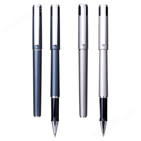 得力S143办公大容量中性笔0.7mm头笔尖（黑色）12支/盒
