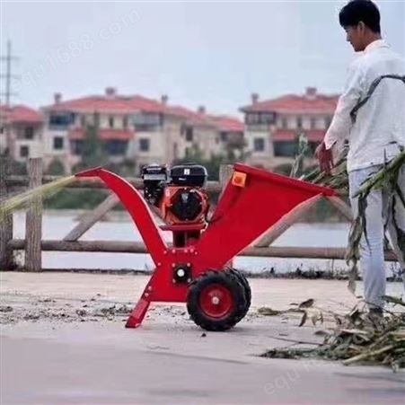 果园碎枝机 可以粉草的粉碎机 树桩打烂设备 农宝机械