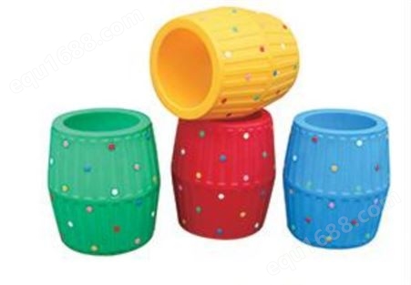 幼儿园彩色滚筒 感统教具儿童玩具 平衡锻炼钻洞感统训练