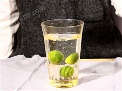ins北欧极简风竖纹玻璃杯 家用创意透明水杯牛奶果汁杯冷饮杯