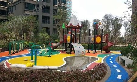 惠州市惠东户外公园小区大型组合滑滑梯幼儿园滑梯秋千游乐设备