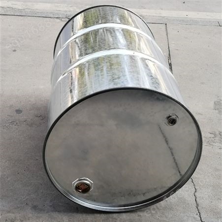 现货200L镀锌化工铁桶 涂料大开口200升油桶 闭口金属铁皮桶