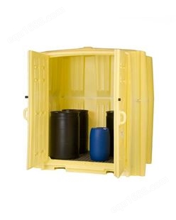 超大容量油桶储存工作柜 4010-YE，安全储存柜，安全柜