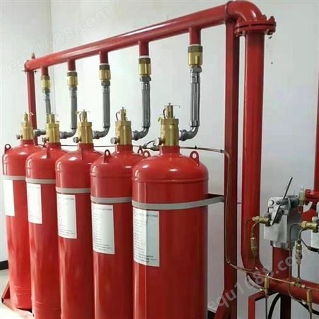 机床设备网式七氟丙烷灭火系统 气体自动灭火装备