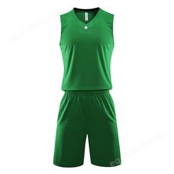 LQ2003#篮球服套装 厂家批发 定制logo印字透气运动速干运动服
