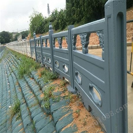 景观园林道路仿古石栏杆 小区中式石栏板 稳定牢固