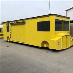威四方现货供应大型英伦双层巴士车 婚纱摄影餐车模型