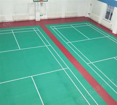 钦州灵山篮球场地胶铺设室内羽毛球场