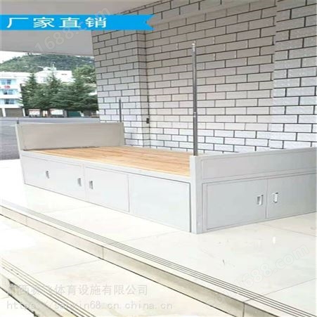 上下两层铁架床生产工艺|铁床家具市场