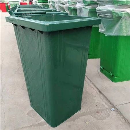 户外垃圾桶 街道垃圾桶 240升铁质垃圾桶 环卫挂车垃圾桶 分类垃圾桶
