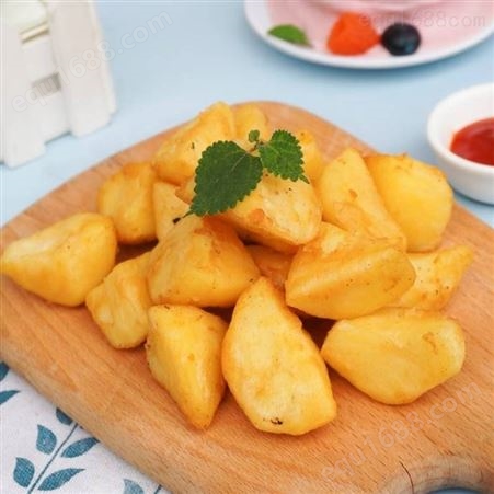 乐依 锅巴土豆 裹粉小薯块 冷冻半成品油炸食材特色小吃