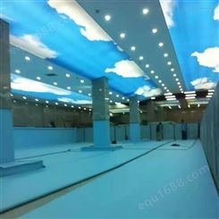 可拆装式钢结构游泳池 支架游泳池 泳池水处理设备选杭州佳劲