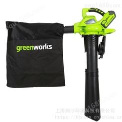 Greenworks40V锂电吹吸机 格力博40V电动吹吸机 40V充电吹风机